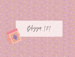 Blogger 101 Header